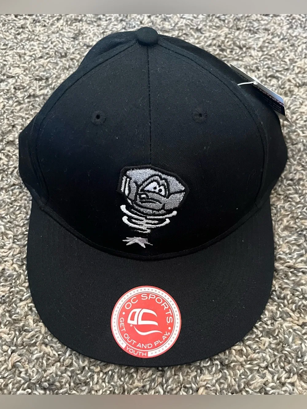 NWT Lansing Lugnuts Youth Baseball Cap Hat, OC Sports
